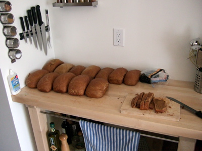 fresh bread in my own kitchen. mmmmn. fresh bread in my own kitchen. mmmmn.